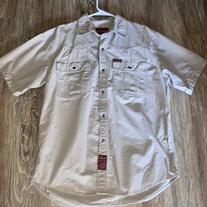 Vintage Marlboro famous western classic button up shirt XL